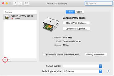 how to add a printer on a mac wireless